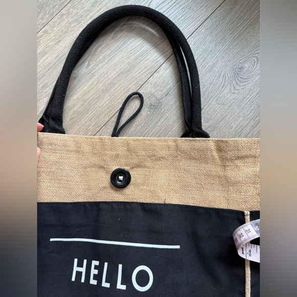Classic "Hello Weekend" Tote Summer Beach Bag - Picture 10 of 15